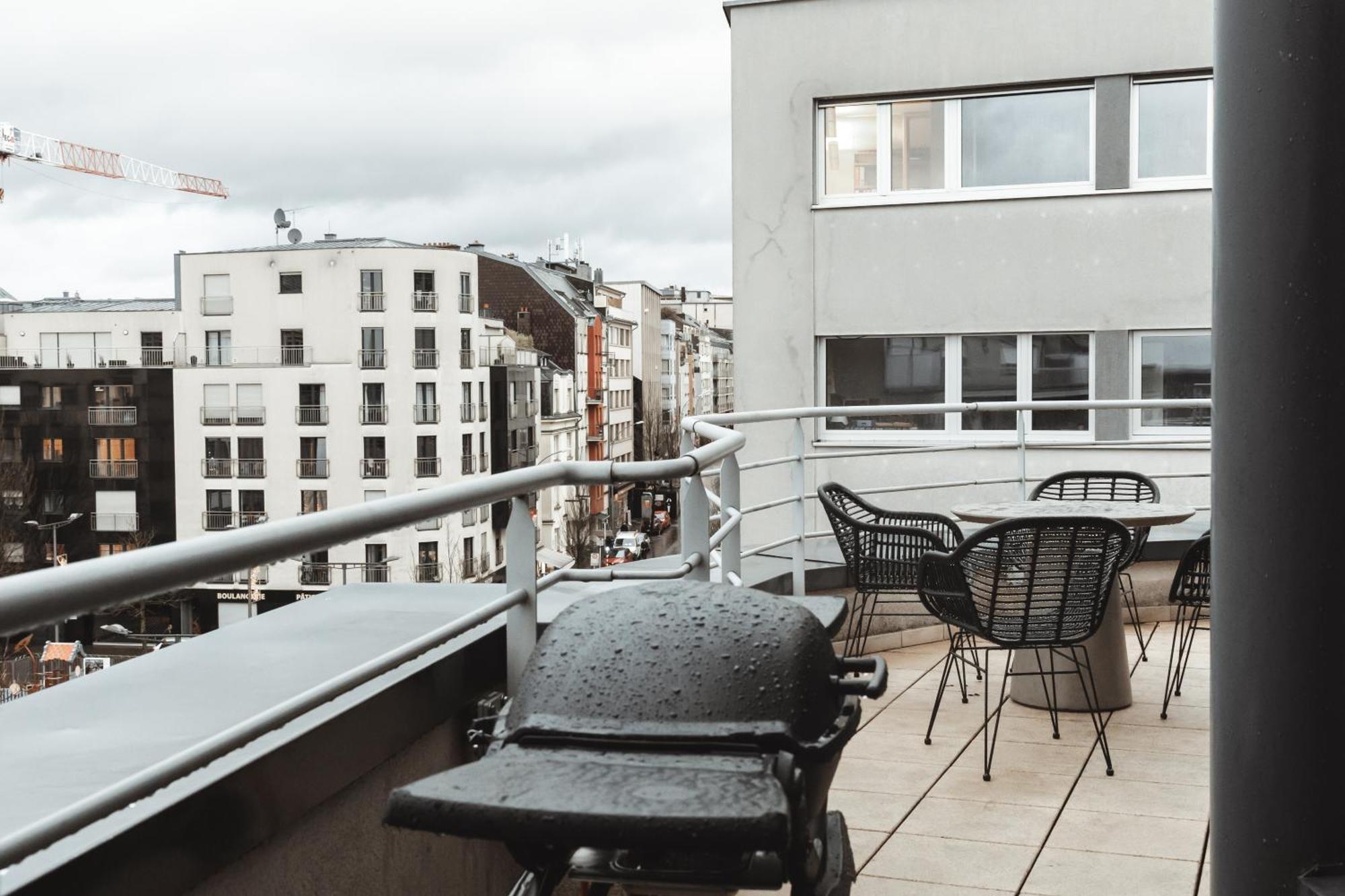 Apartament Lux Penthouse - Office, Terrace, Gym & Parking Luksemburg Zewnętrze zdjęcie
