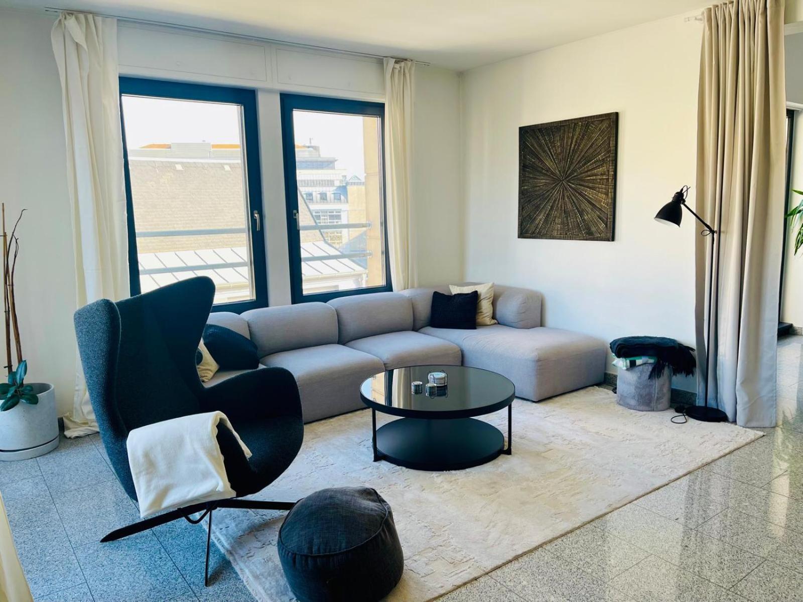 Apartament Lux Penthouse - Office, Terrace, Gym & Parking Luksemburg Zewnętrze zdjęcie